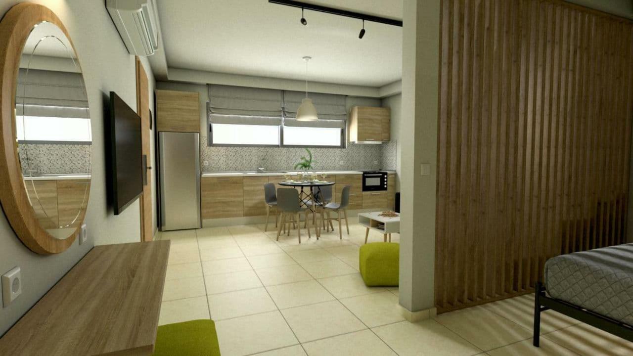 Green - Comfy Center Rodos Asgourou Luaran gambar